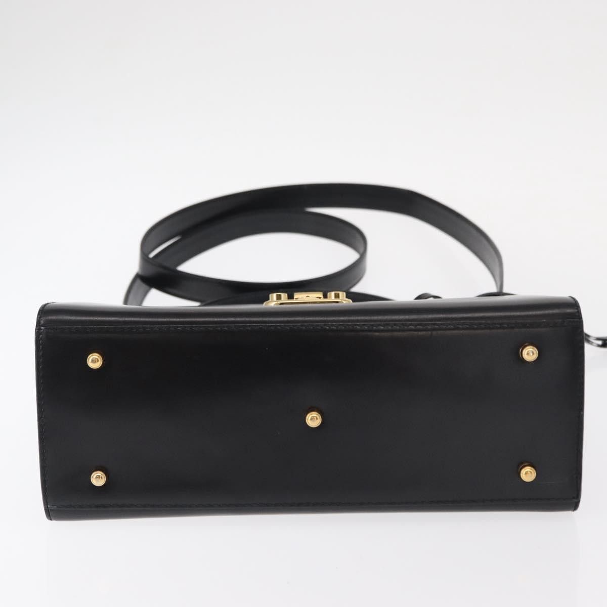 Gucci Gucci Vintage Lady Lock Top Handle Bag Leather Size ONE SIZE - 18 Thumbnail