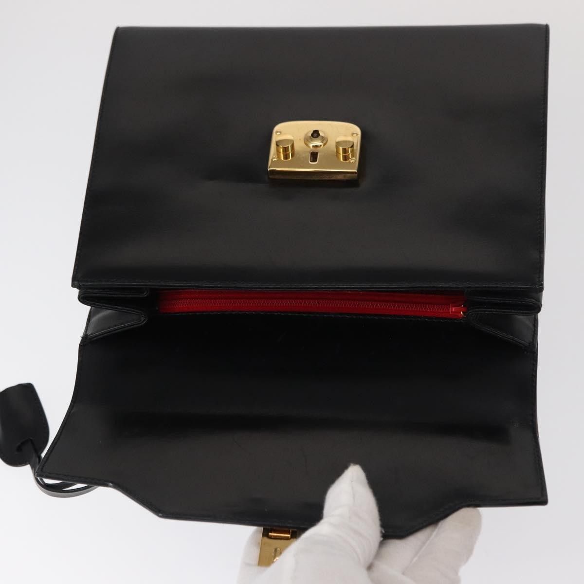 Gucci Gucci Vintage Lady Lock Top Handle Bag Leather Size ONE SIZE - 21 Thumbnail