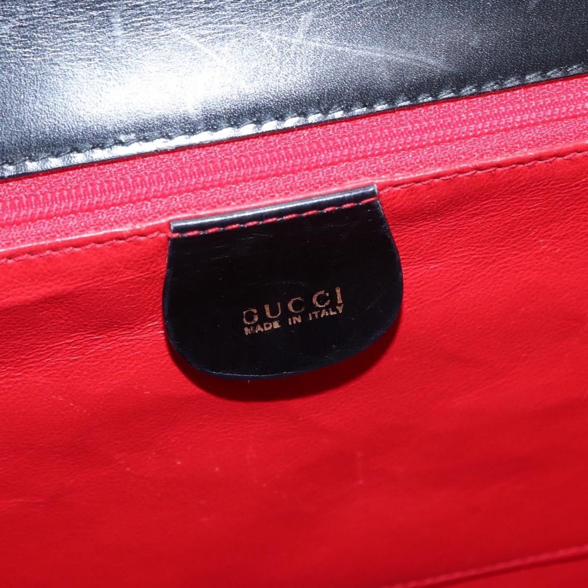 Gucci Gucci Vintage Lady Lock Top Handle Bag Leather Size ONE SIZE - 6 Thumbnail