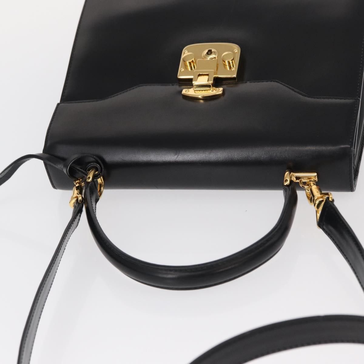 Gucci Gucci Vintage Lady Lock Top Handle Bag Leather Size ONE SIZE - 7 Thumbnail