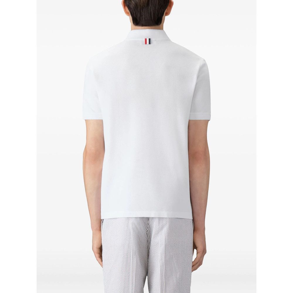 Thom Browne Thom Browne WHITE Polo Shirts Size US S / EU 44-46 / 1 - 3 Thumbnail