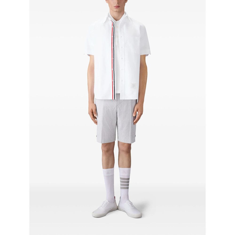 Thom Browne Thom Browne WHITE Polo Shirts Size US XL / EU 56 / 4 - 5 Thumbnail