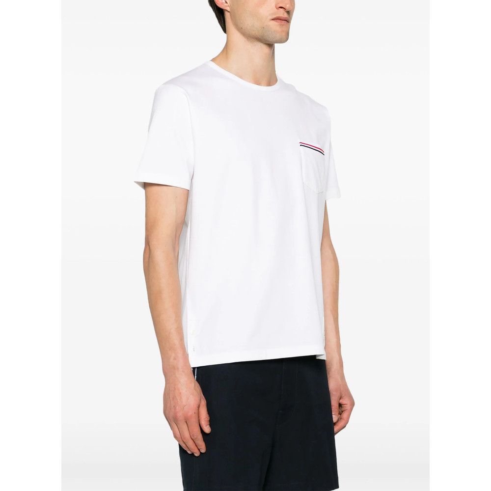 Thom Browne Thom Browne WHITE T-Shirts & Vests - T-Shirts Size US XL / EU 56 / 4 - 5 Thumbnail