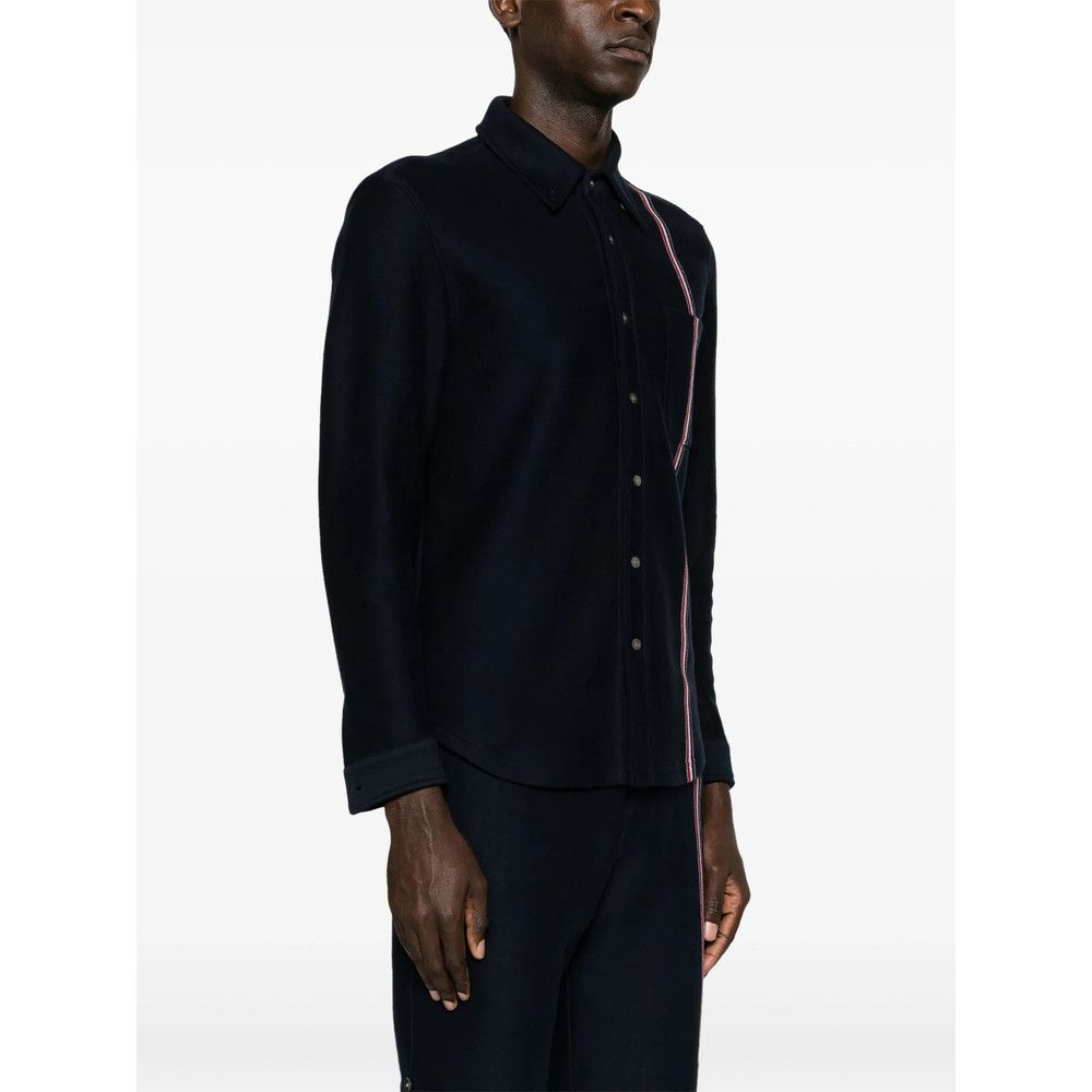 Thom Browne Thom Browne BLUE Jackets - Shirt Jackets Size US XL / EU 56 / 4 - 3 Thumbnail