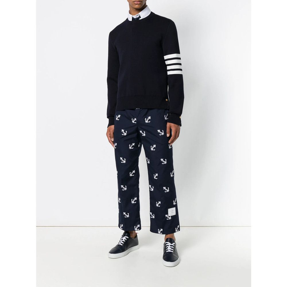 Thom Browne Thom Browne BLUE Sweaters & Knitwear - Jumpers Size US L / EU 52-54 / 3 - 2 Thumbnail