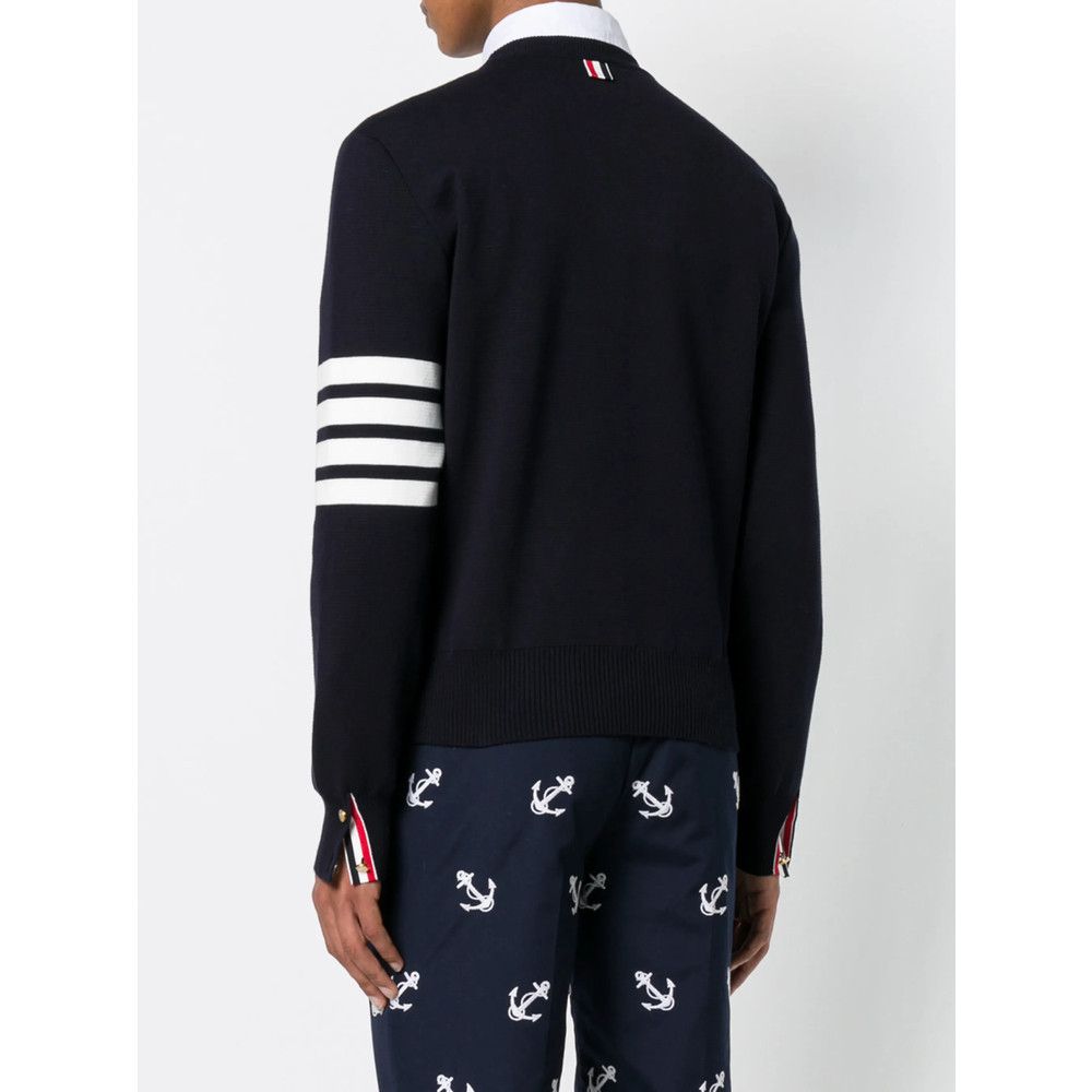 Thom Browne Thom Browne BLUE Sweaters & Knitwear - Jumpers Size US XL / EU 56 / 4 - 4 Thumbnail