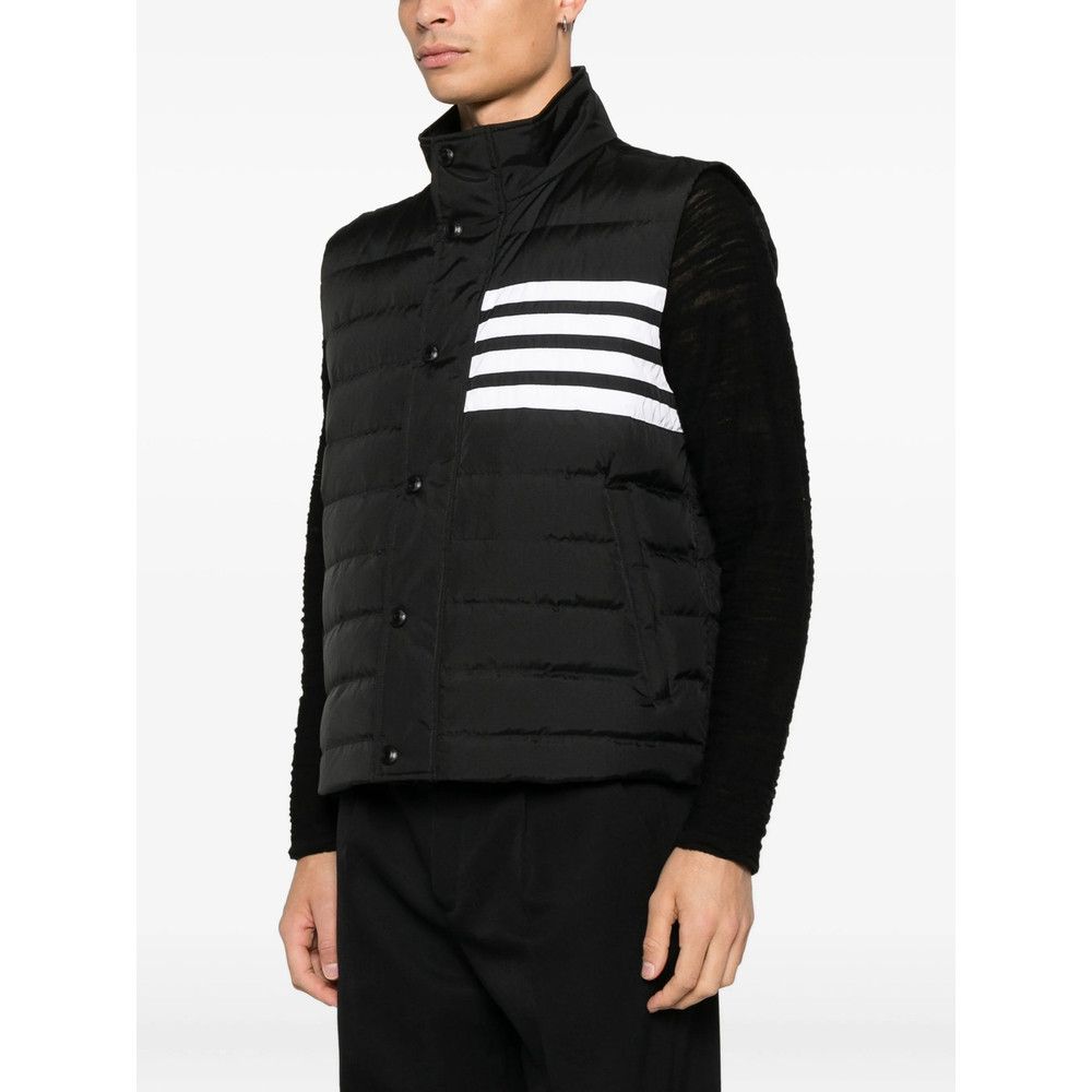 Thom Browne Thom Browne BLACK Jackets - Waistcoats & Gilets Size US XL / EU 56 / 4 - 3 Thumbnail
