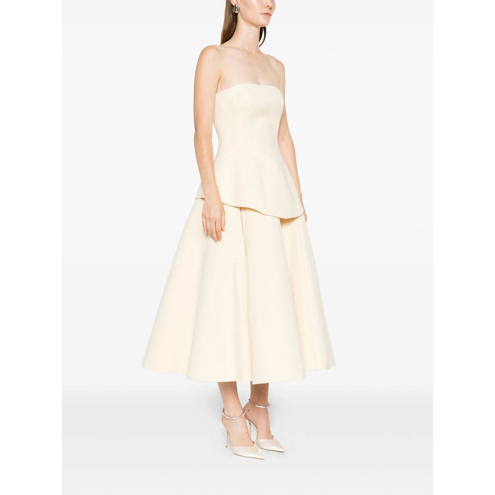Solace London Solace London NEUTRALS Dresses - Cocktail & Party Dresses Size XL / US 12-14 / IT 48-50 - 4 Thumbnail