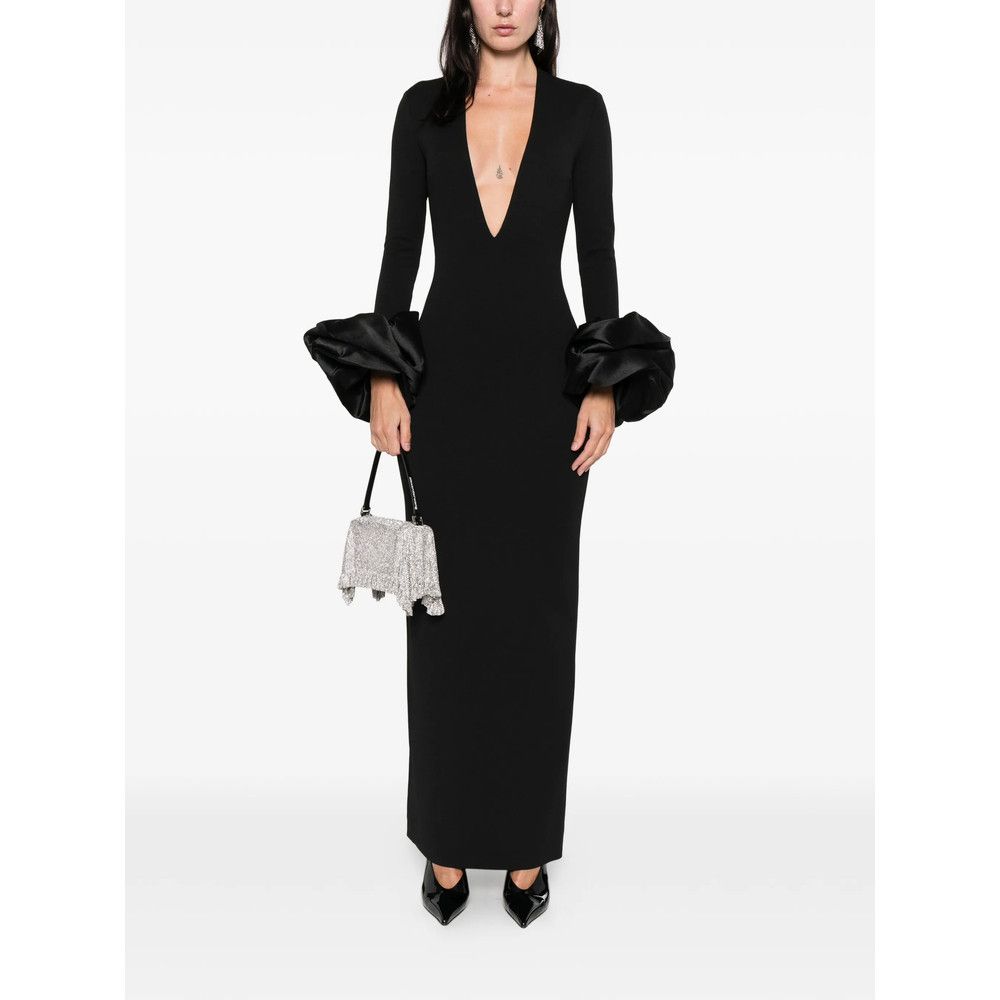 Solace London Solace London BLACK Dresses - Evening Dresses Size M / US 6-8 / IT 42-44 - 4 Thumbnail