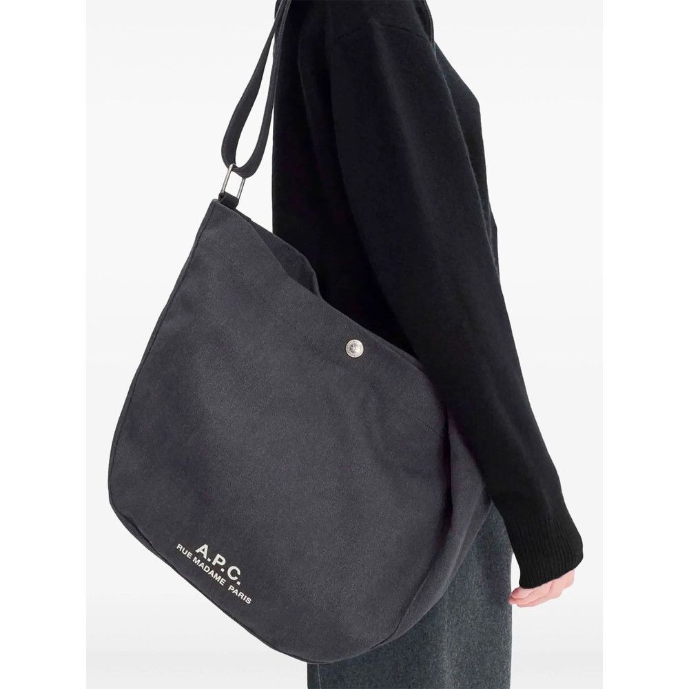 A.P.C. A.p.c. BLACK Messenger Bags Size ONE SIZE - 4 Thumbnail