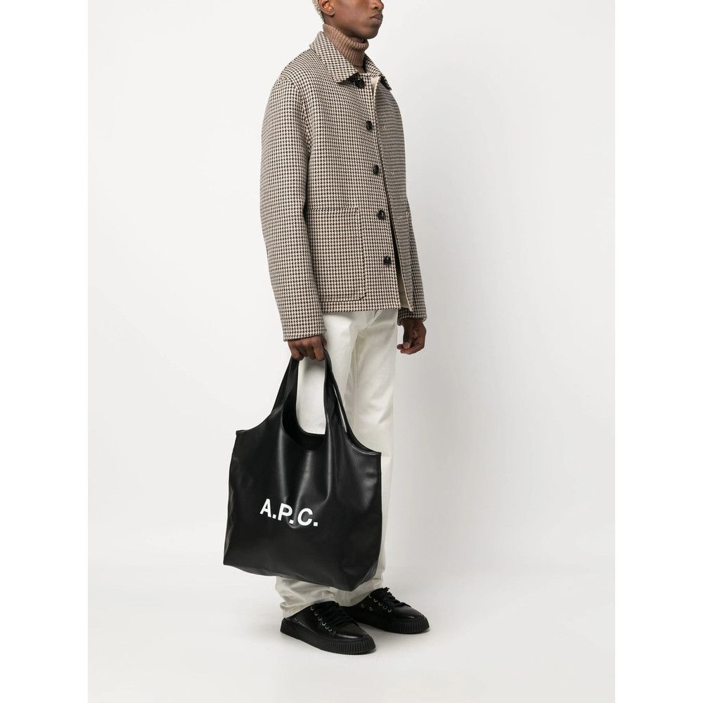 A.P.C. A.p.c. BLACK Tote Bags Size ONE SIZE - 5 Thumbnail