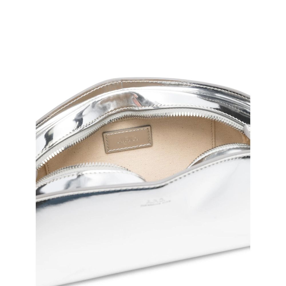 A.P.C. A.p.c. SILVER Shoulder Bags Size ONE SIZE - 5 Thumbnail