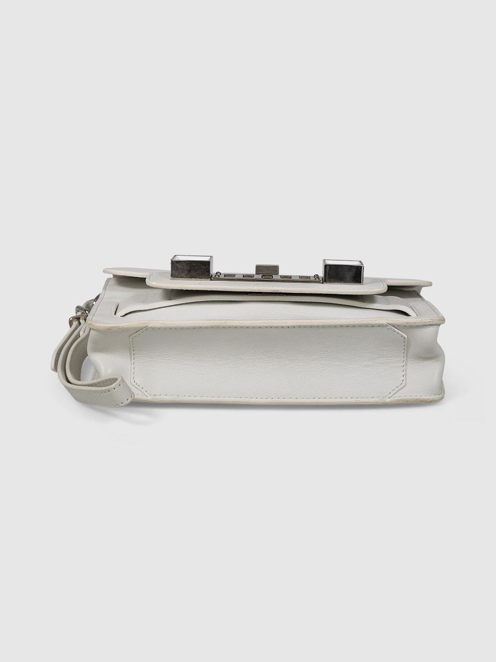 Proenza Schouler White Leather P11 Clutch Bag Size ONE SIZE - 5 Thumbnail