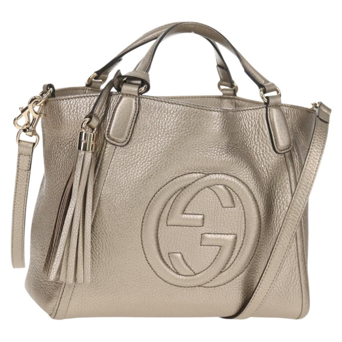 Gucci Gucci Soho Convertible Hobo Leather Size ONE SIZE - 13 Thumbnail