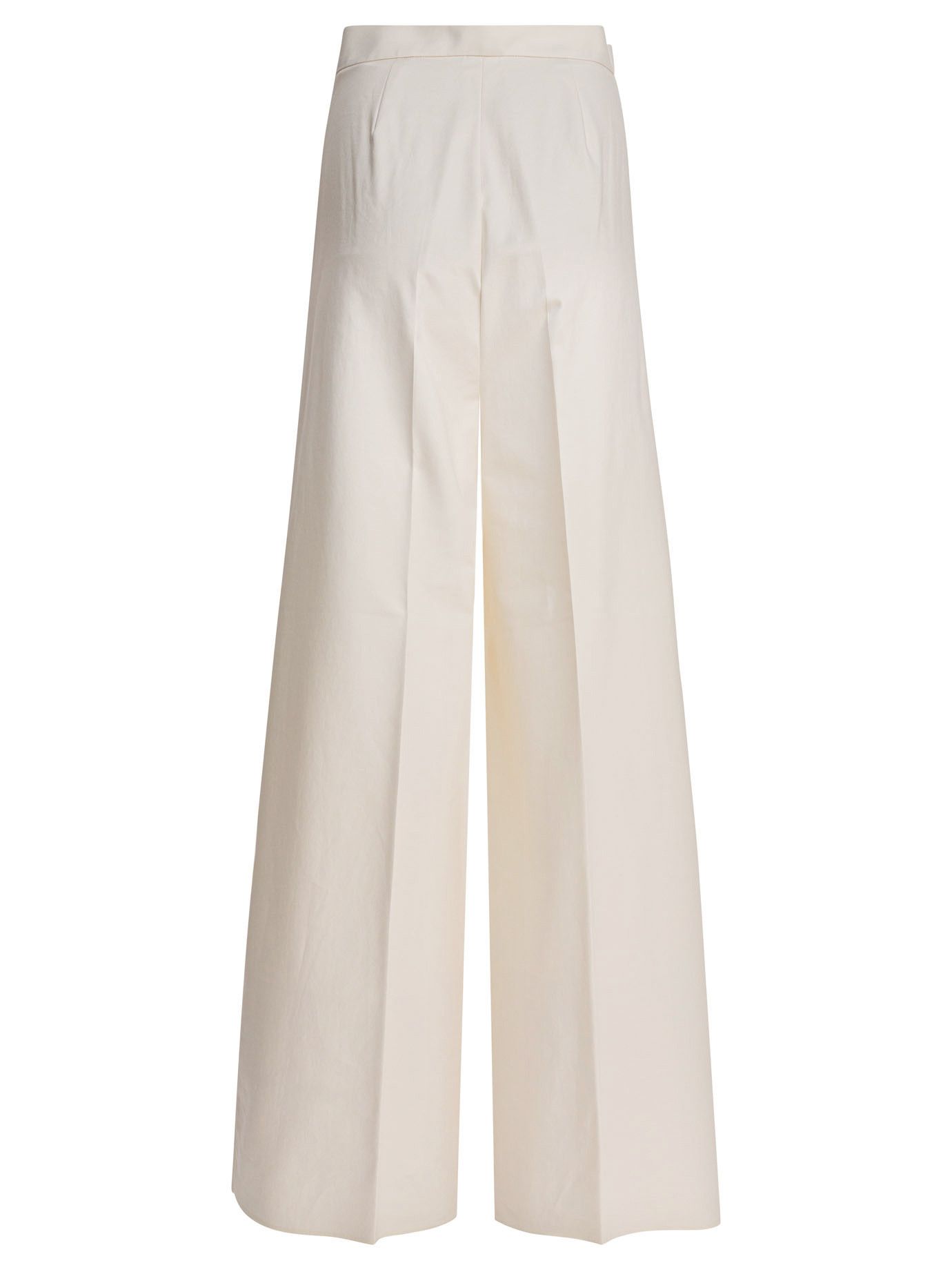 Max Mara Wide Leg Trousers Size 26" / US 2 / IT 38 - 2 Thumbnail