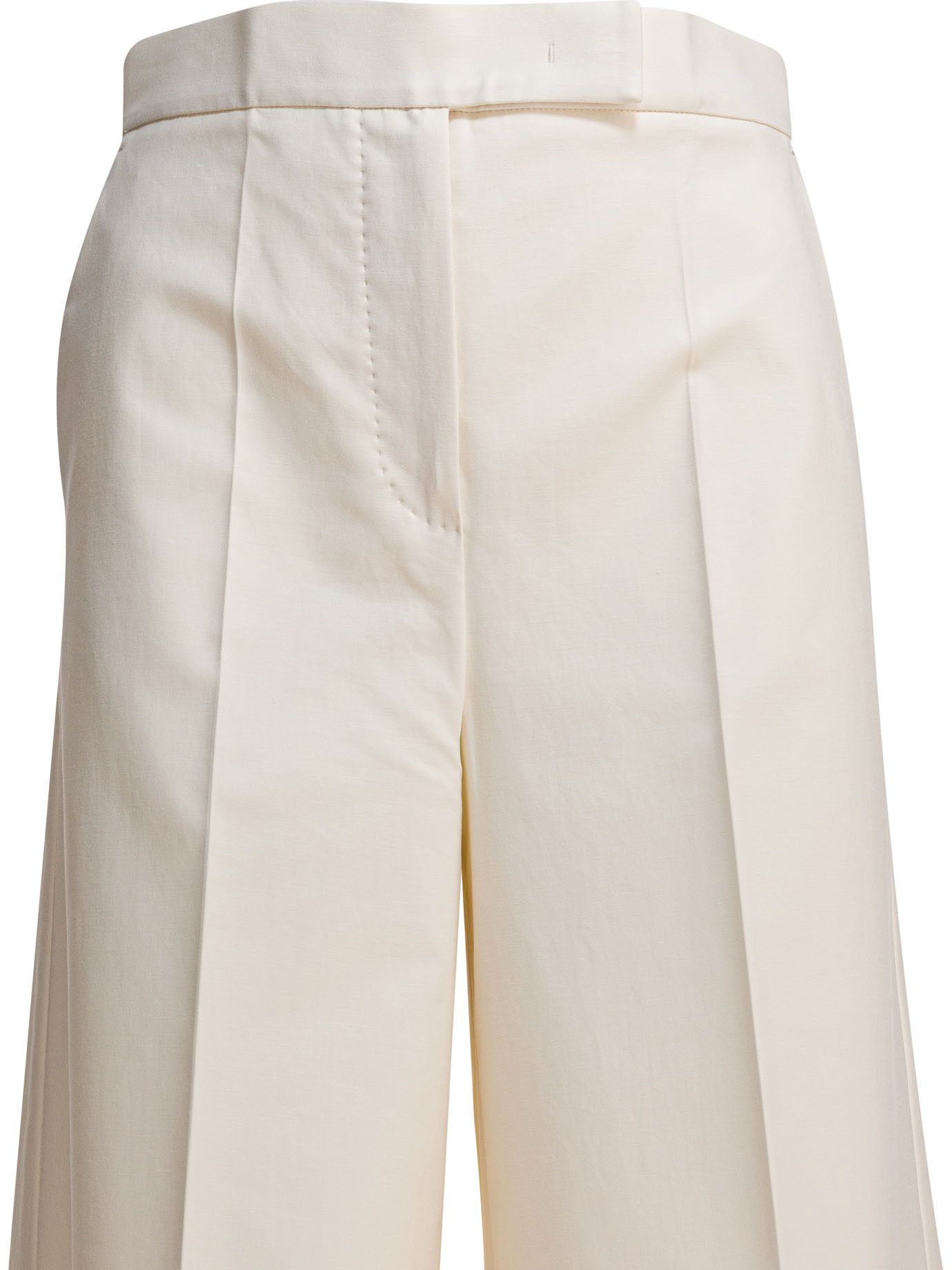 Max Mara Wide Leg Trousers Size 26" / US 2 / IT 38 - 3 Thumbnail