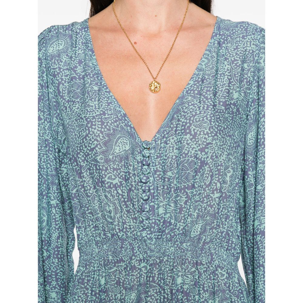 Natalie Martin Natalie Martin BLUE Dresses - Day Dresses Size S / US 4 / IT 40 - 2 Thumbnail