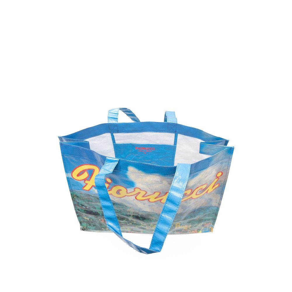 Fiorucci BLUE Tote Bags