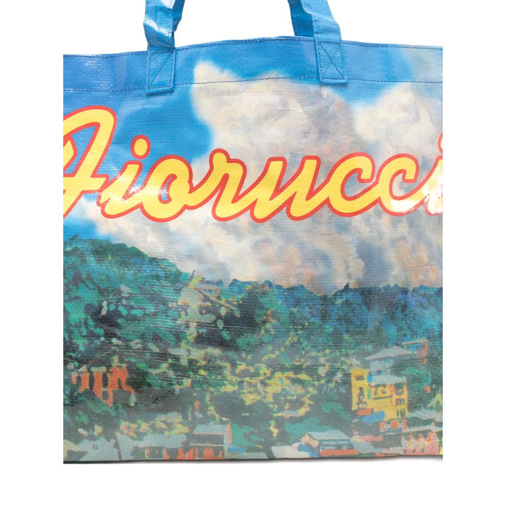 Fiorucci BLUE Tote Bags