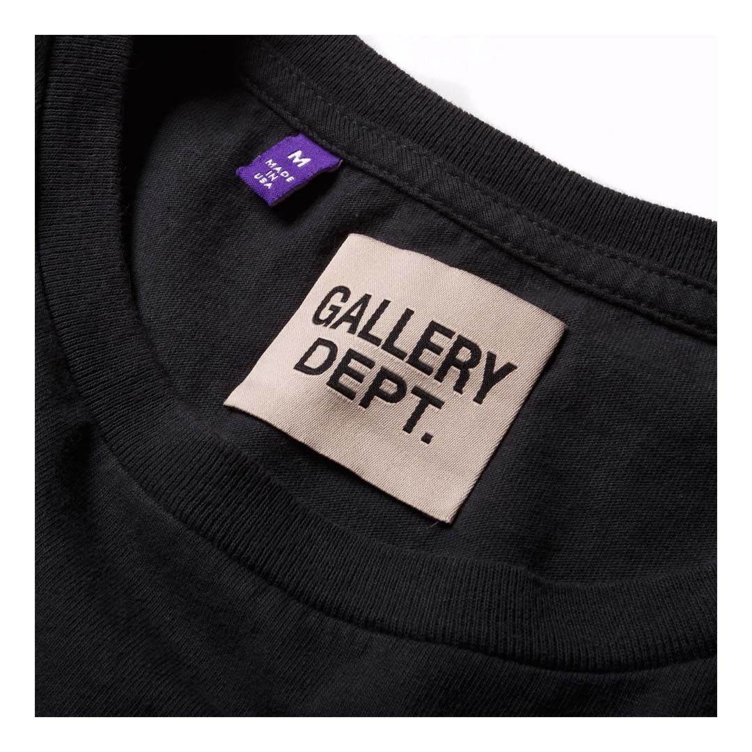 Gallery Dept. Distressed ATK Washed Black Tee Size US L / EU 52-54 / 3 - 3 Thumbnail