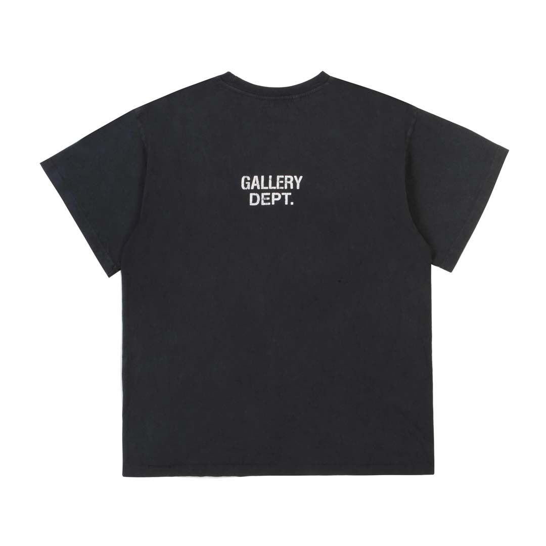 Gallery Dept. Distressed ATK Washed Black Tee Size US L / EU 52-54 / 3 - 2 Thumbnail