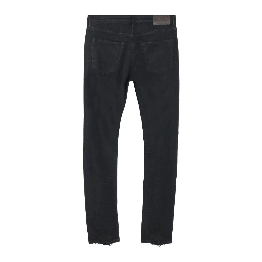 Purple Brand Oil Spill Low Rise Skinny Jeans 'Black' Size US 30 / EU 46 - 2 Thumbnail