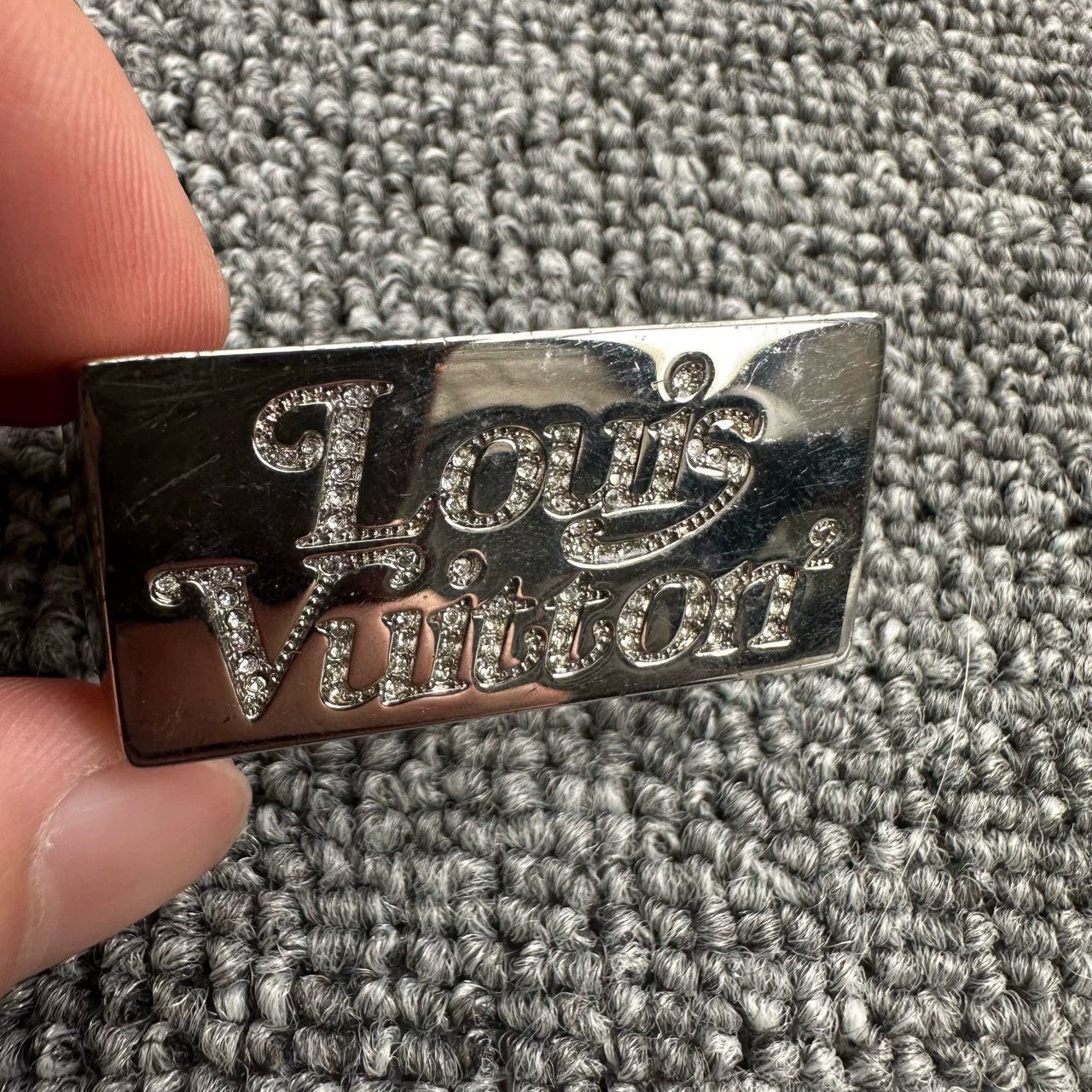 Louis Vuitton louis vuitton x nigo double-finger logo ring Size ONE SIZE - 2 Thumbnail