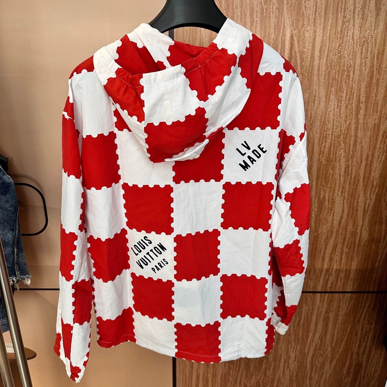 Louis Vuitton louis vuitton nigo red white checkered jacket Size US L / EU 52-54 / 3 - 2 Thumbnail