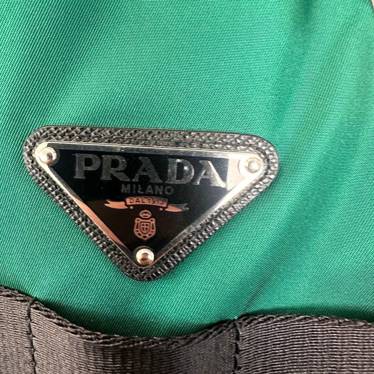 Prada prada nylon utility dress tee in green Size S / US 4 / IT 40 - 3 Thumbnail