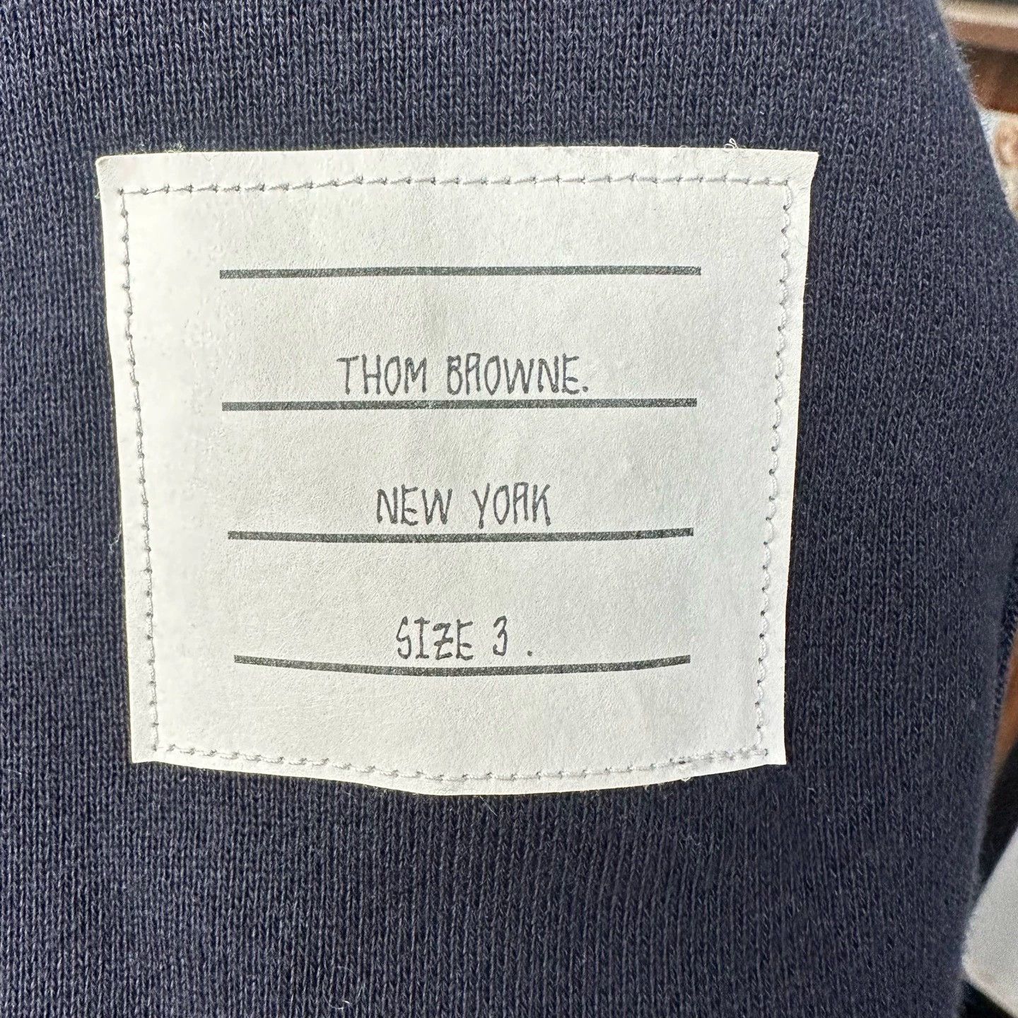 Thom Browne thom browne classic navy blue sweatshirt Size US M / EU 48-50 / 2 - 5 Thumbnail