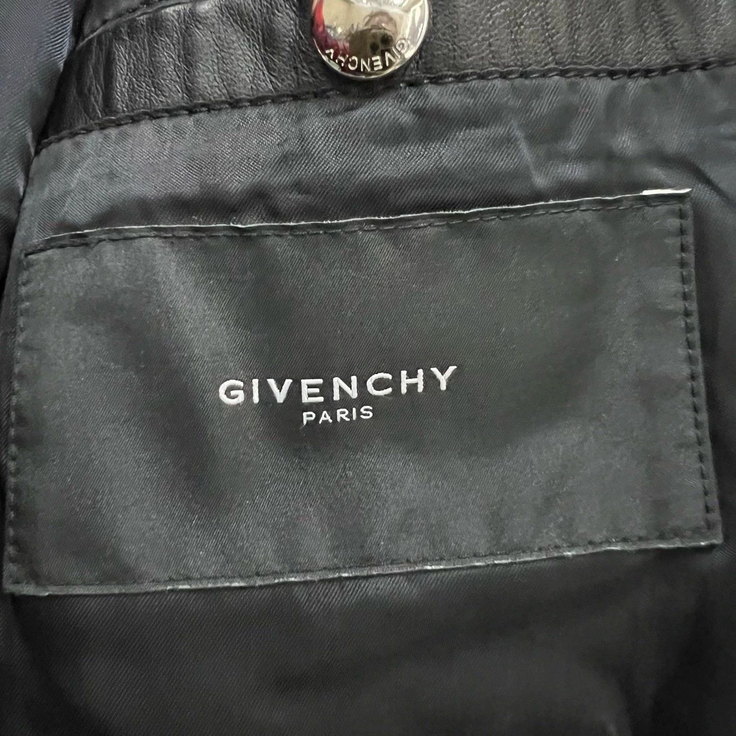 Givenchy Givenchy Black Star Collar Leather Jacket Size US M / EU 48-50 / 2 - 3 Thumbnail
