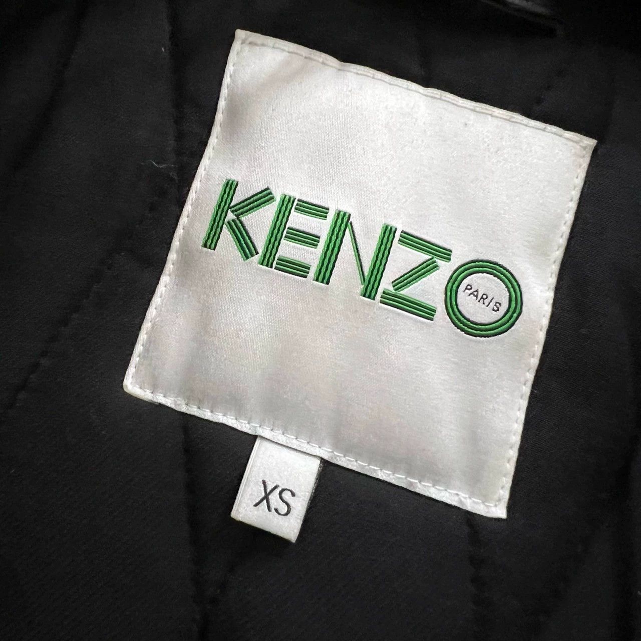 Kenzo kenzo dragon embroidered varsity jacket in black Size US XS / EU 42 / 0 - 3 Thumbnail