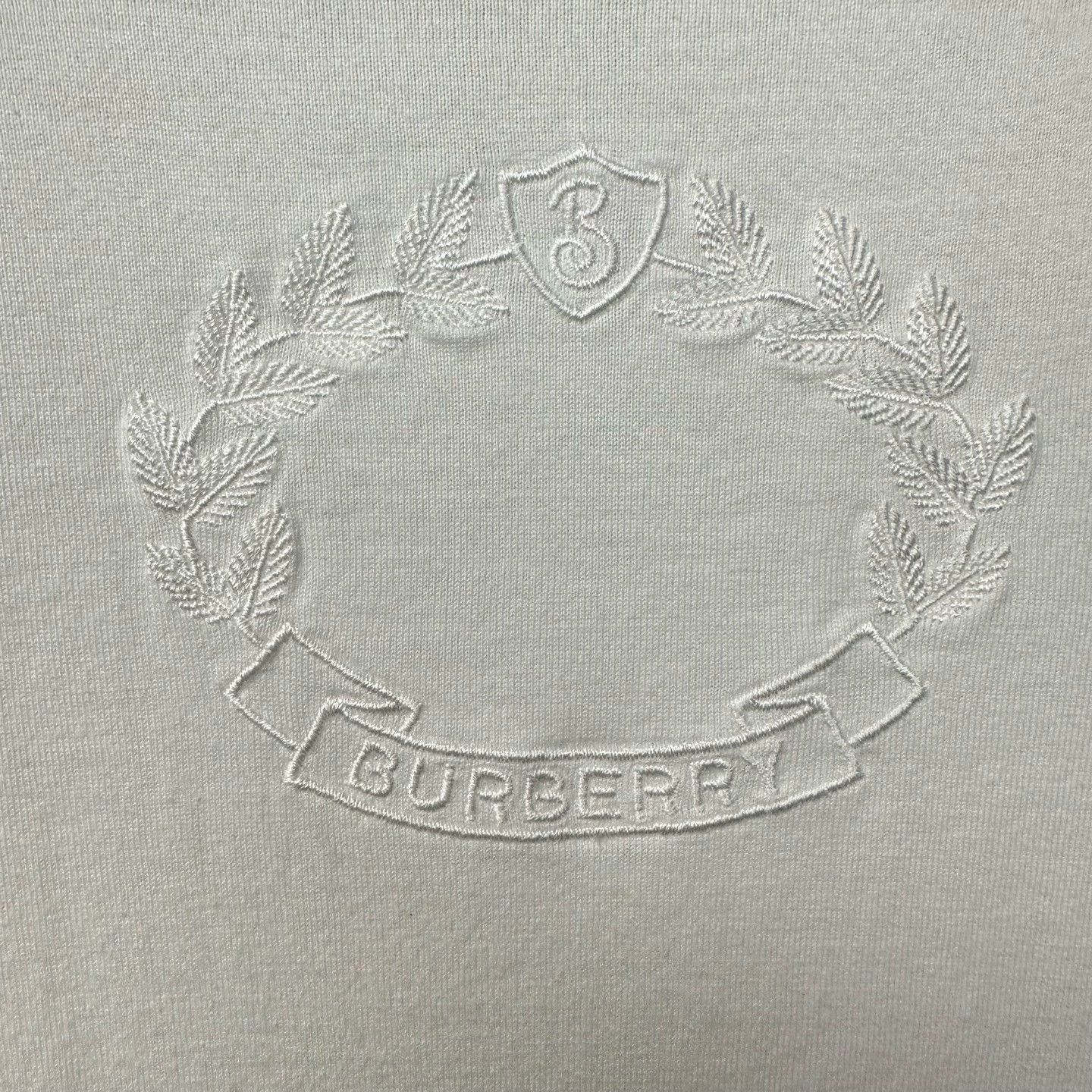 Burberry burberry white logo short sleeve shirt Size US S / EU 44-46 / 1 - 3 Thumbnail