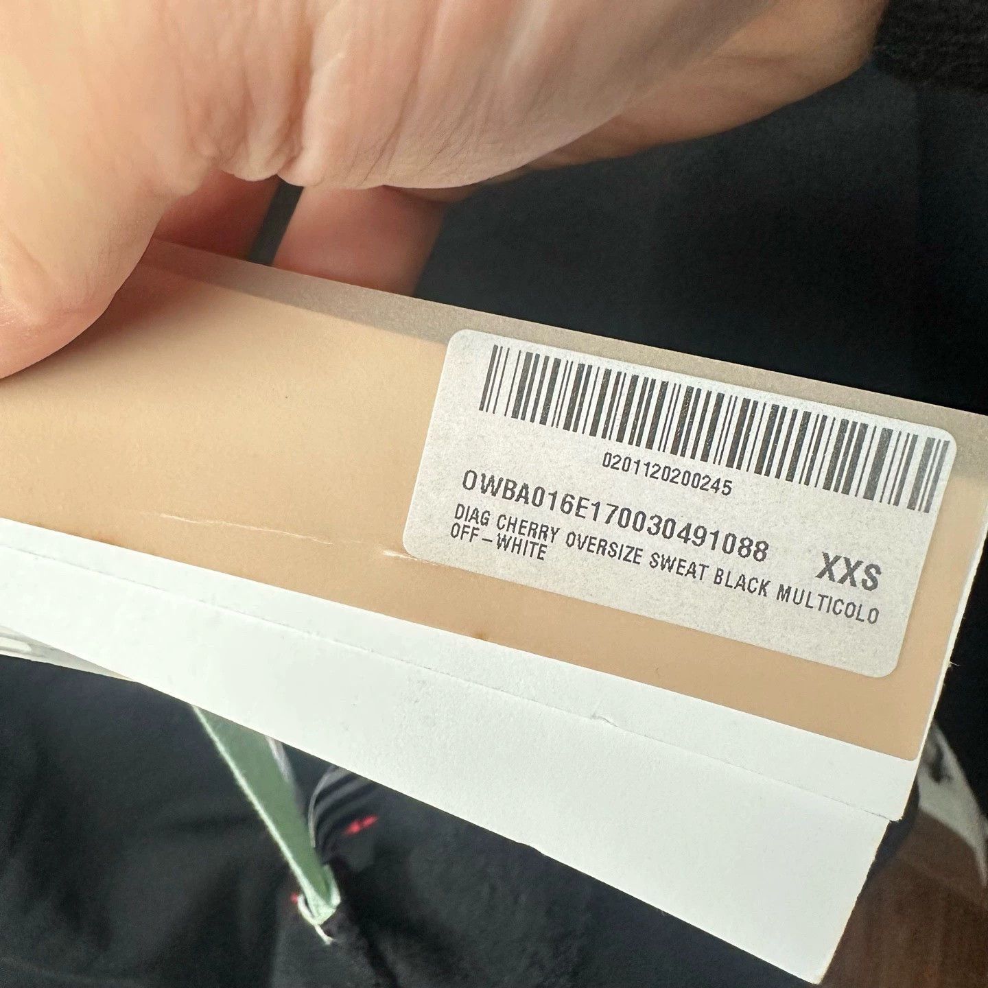Off-White off-white cherry blossom embroidered sweatshirt Size XXS / US 00 / IT 34 - 5 Thumbnail