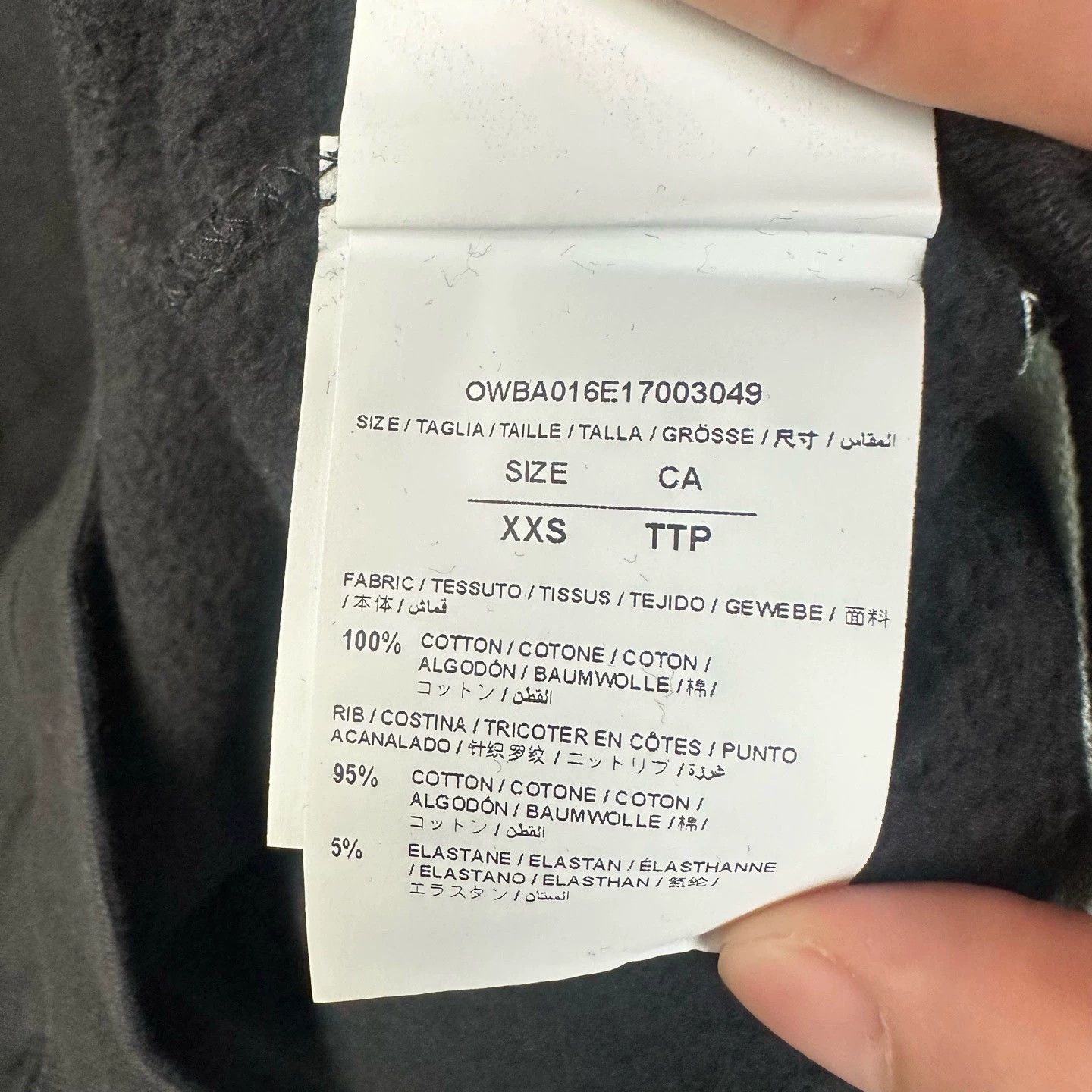 Off-White off-white cherry blossom embroidered sweatshirt Size XXS / US 00 / IT 34 - 3 Thumbnail