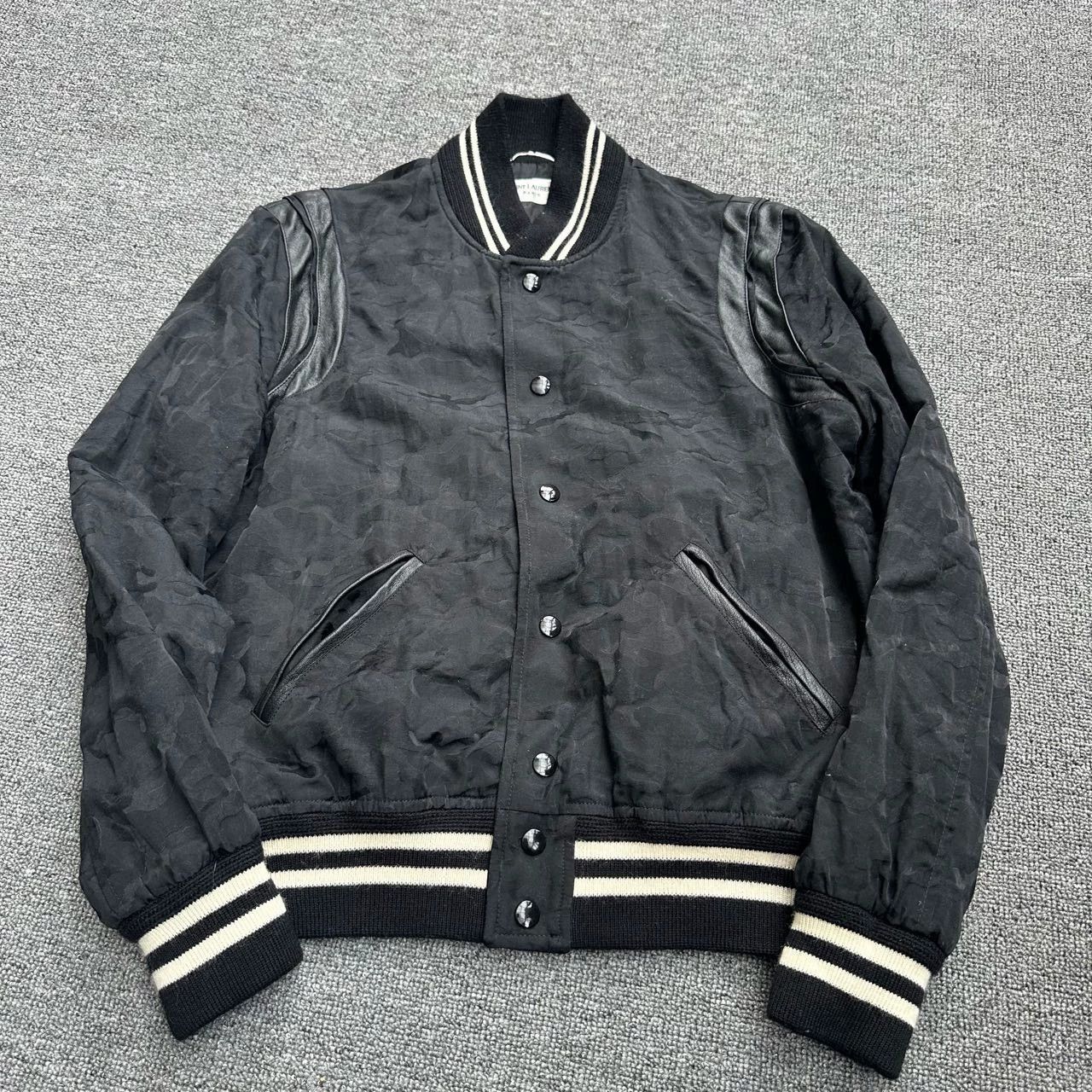 Saint Laurent Paris camouflage bomber jacket by saint laurent Size US L / EU 52-54 / 3 - 3 Thumbnail