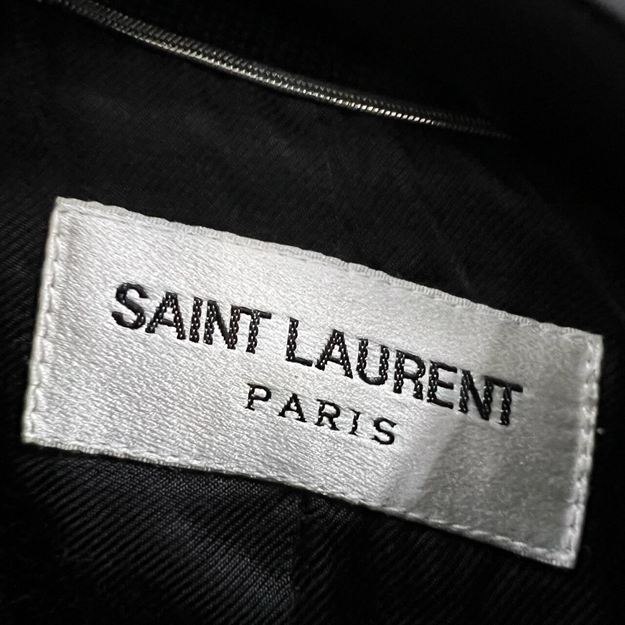 Saint Laurent Paris saint laurent black colorblock baseball jacket Size US M / EU 48-50 / 2 - 4 Thumbnail