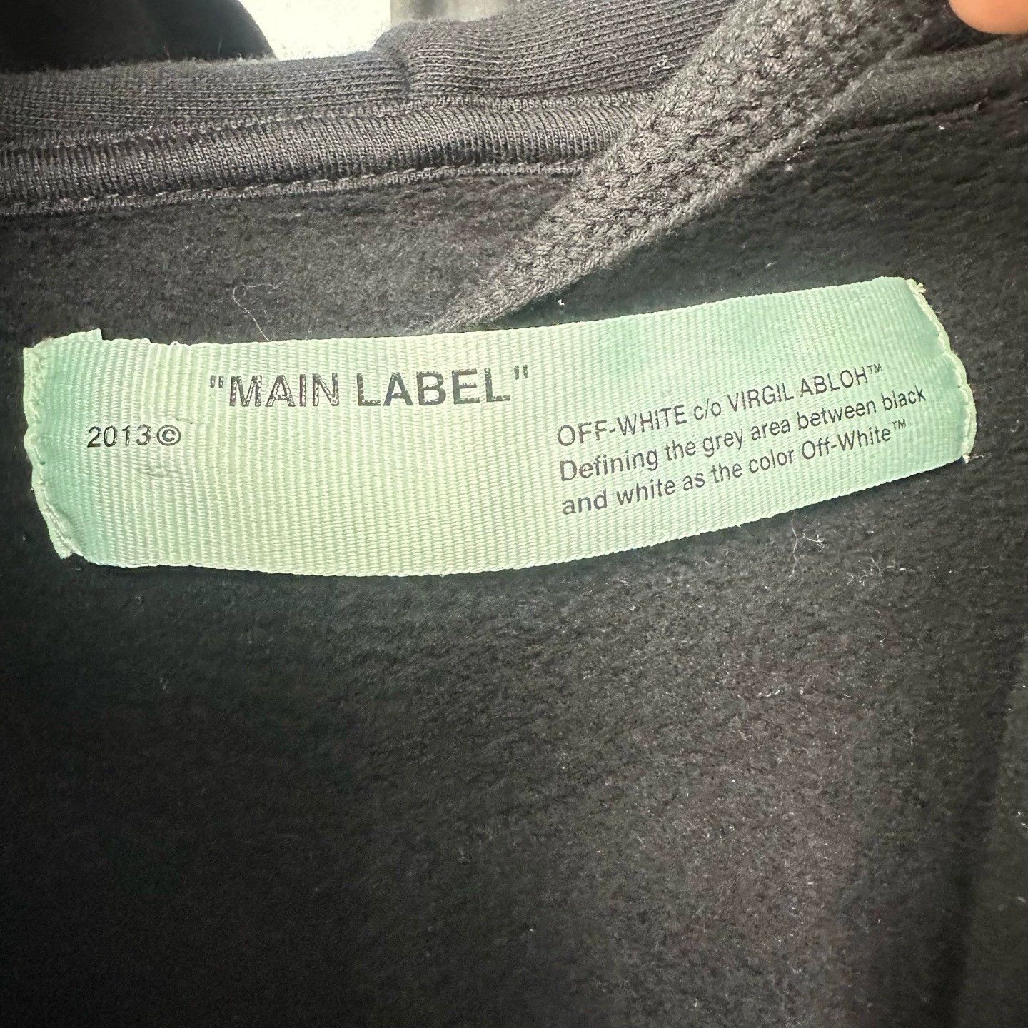 Off-White off white rainbow gradient zip-up hoodie Size US XS / EU 42 / 0 - 6 Thumbnail