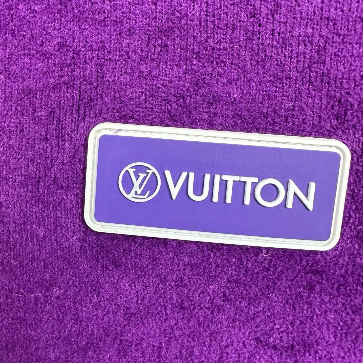 Louis Vuitton classic logo half-zip navy sweatshirt Size US M / EU 48-50 / 2 - 6 Thumbnail