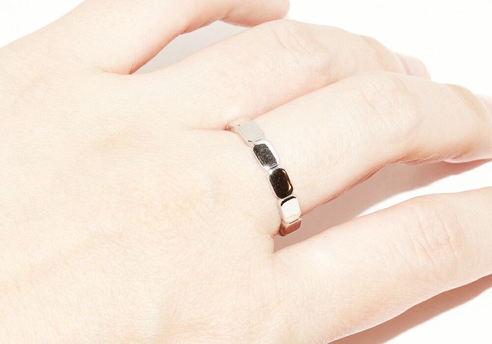 Chanel Chanel Chanel Première Promesse Pt950 Ring Metal Ring J4002 DUTY FREE for USA Size ONE SIZE - 5 Thumbnail