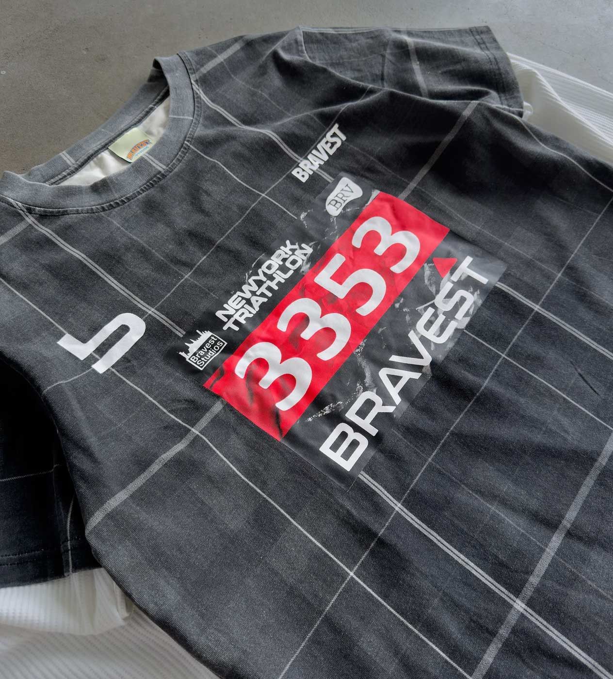 Bravest Studios GARM Plaid Thermal Tee Black Size US XL / EU 56 / 4 - 2 Thumbnail