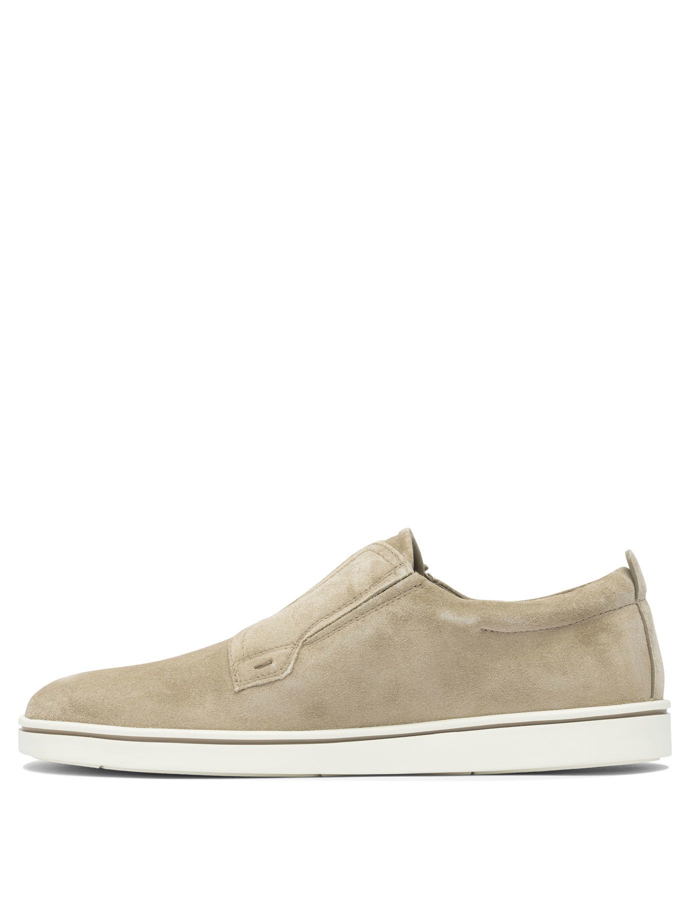 Salvatore Ferragamo Suede Slip-Ons Size US 7 / EU 40 - 3 Thumbnail