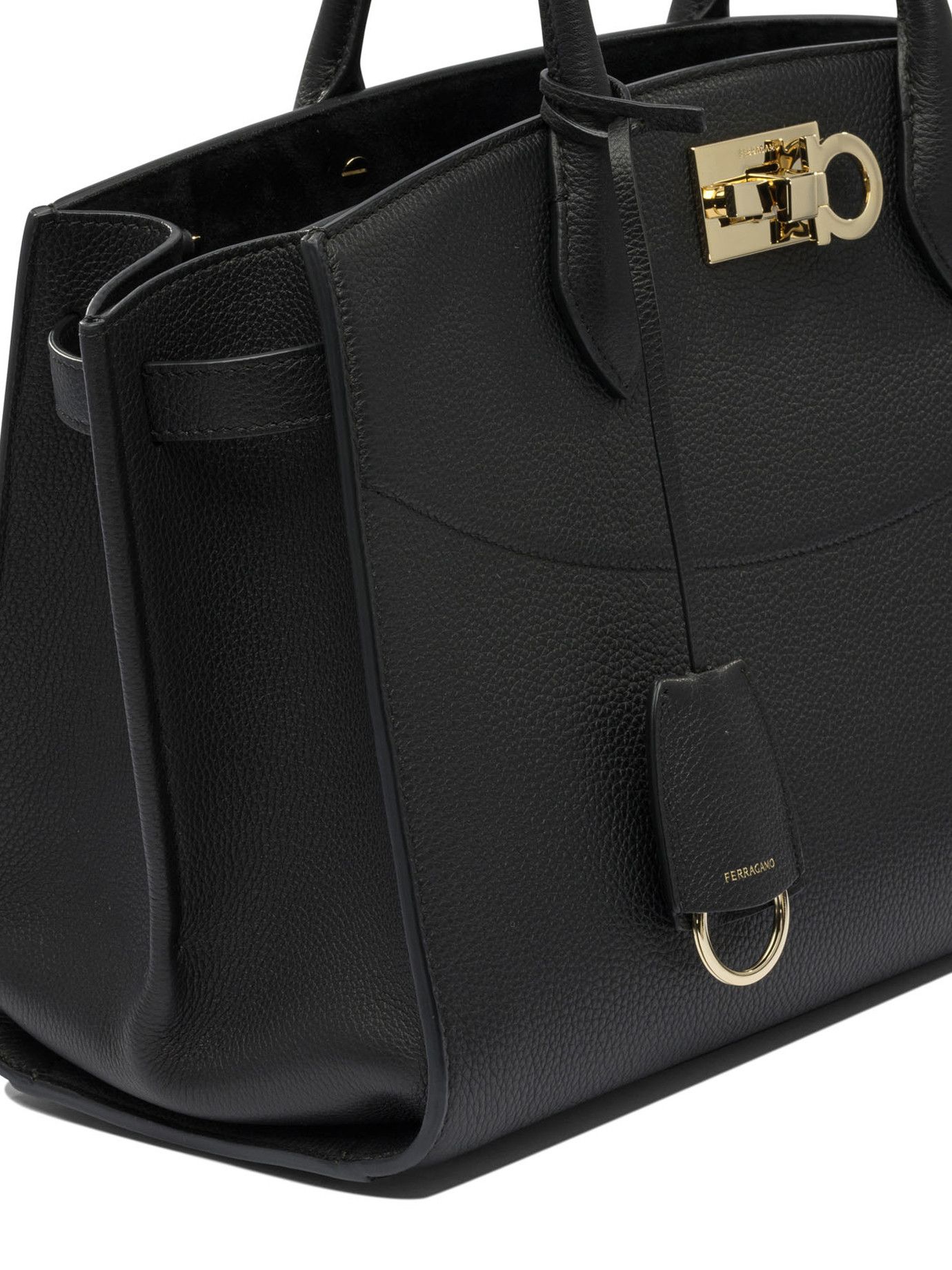 Salvatore Ferragamo Studio Soft Medium Handbag Size ONE SIZE - 4 Thumbnail