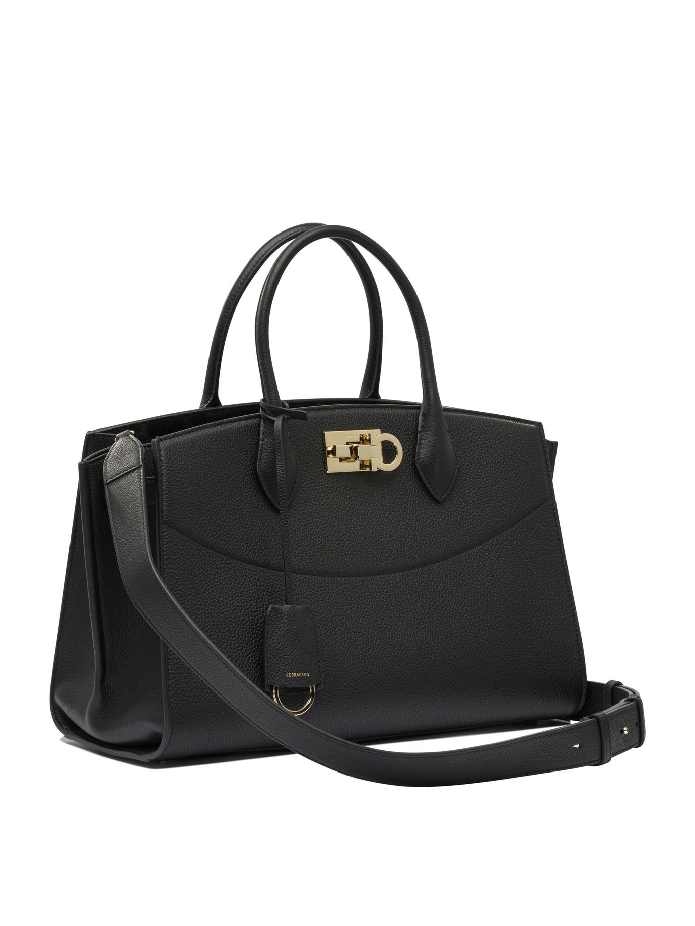 Salvatore Ferragamo Studio Soft Medium Handbag Size ONE SIZE - 2 Thumbnail