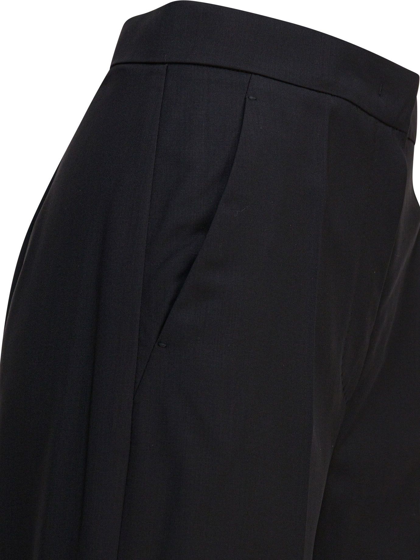Max Mara Light Wool Straight Trousers Size 28" / US 6 / IT 42 - 4 Thumbnail