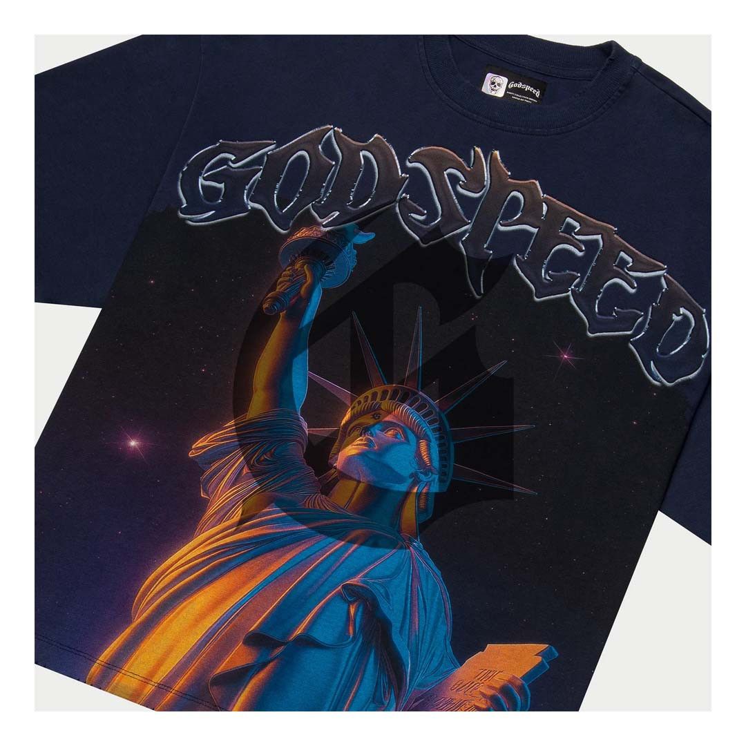 Godspeed Purple City Navy Tee Size US S / EU 44-46 / 1 - 3 Thumbnail