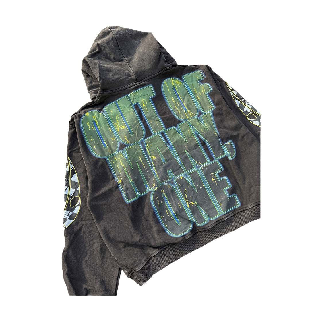 Godspeed Sunset Drift Hoodie Black Wash Size US XL / EU 56 / 4 - 4 Thumbnail