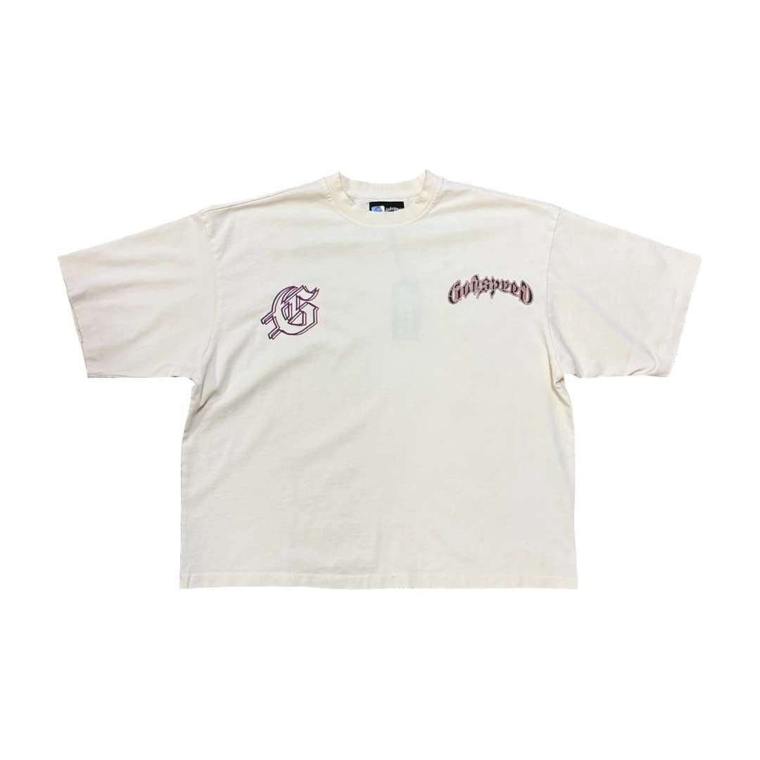 Godspeed Run Club Bone Tee Size US S / EU 44-46 / 1 - 2 Thumbnail