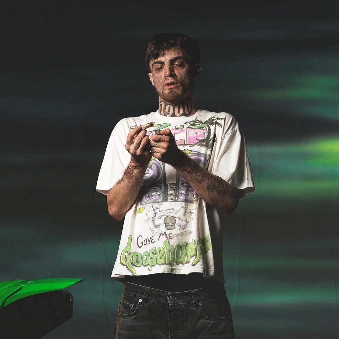 TRIPLE SEVENS Goosebumps White Tee Size US M / EU 48-50 / 2 - 4 Thumbnail