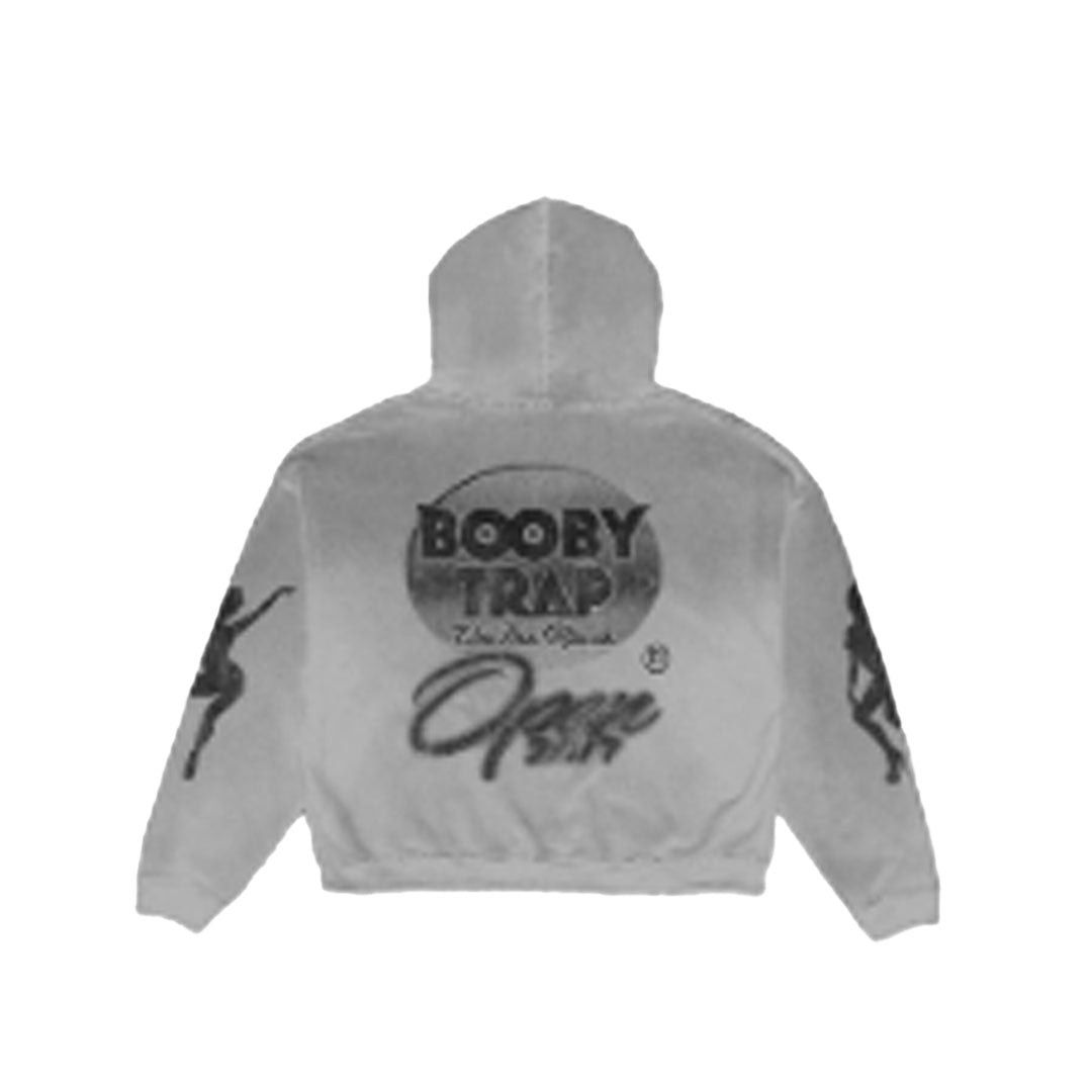 TRIPLE SEVENS Trap Logo Hoodie Grey Size US XL / EU 56 / 4 - 2 Thumbnail